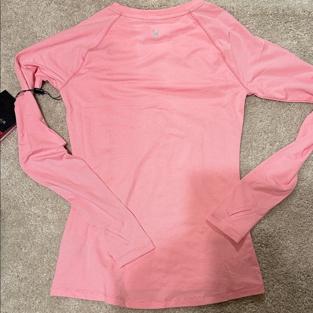 Spyder Pink Women's Long Sleeve Tee - Picture 7 of 7